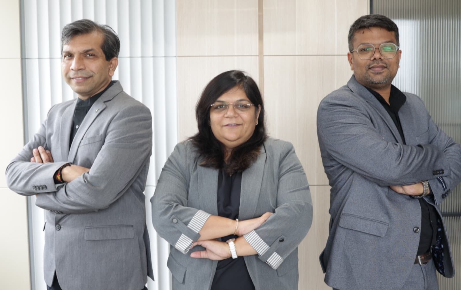Raj Desai, Dr. Sejal Shah and Dr. Hemal Shah of MediTravel Solutions